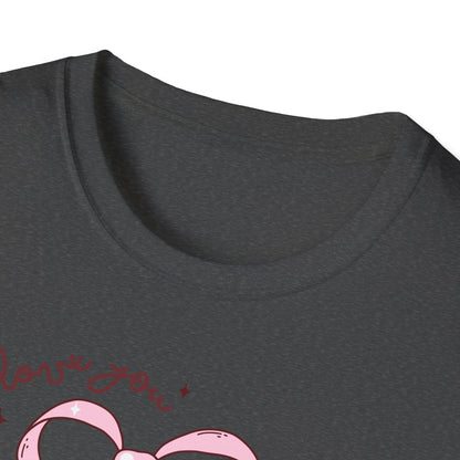 Irresistible 'Love You Cherry Much' T-Shirt | Cute Pink Heart Cherry Tee | Sweet Retro Vibe Valentine's Gift