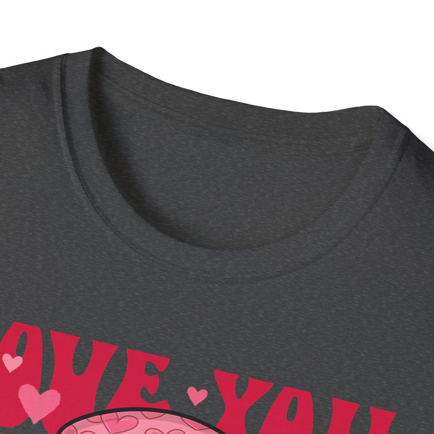 Super Cute Groovy Smiley Face T-Shirt - Pink Hearts Cowboy Hat & Peace Sign - Awesome 'Love You' Tee for Valentine's Day