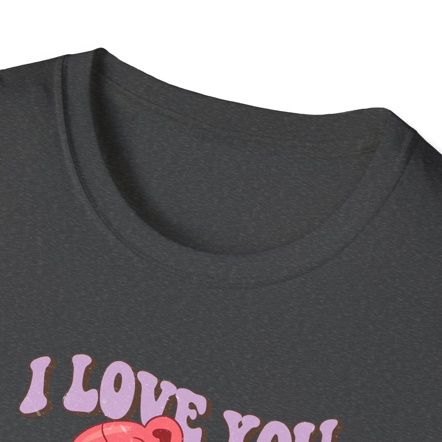 Expressive 'I Love You Beary Much' Teddy Bear T-Shirt - Adorable Love Heart Pun Tee - Sweet Valentine's Day & Anniversary Gift