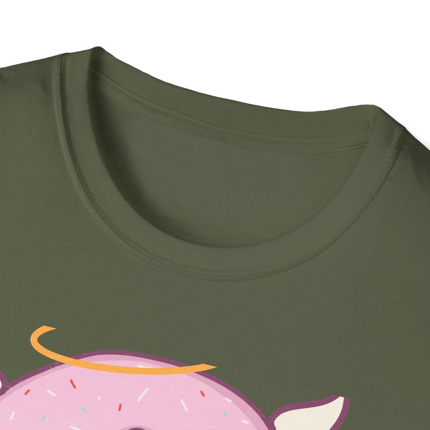 Sweet Angel Donut T-Shirt: 'Feed Me Donuts & Tell Me I'm Pretty' Funny Foodie Tee, Adorable Gift!