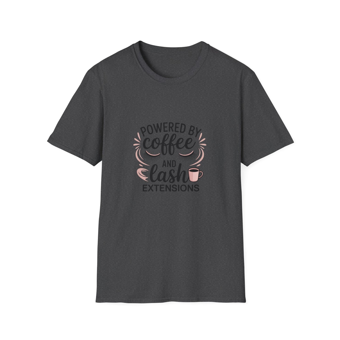 Coffee & Lash Extensions T-Shirt - Chic Beauty Lover Tee for Women | Cozy Lash Artist Gift | Trendy Eyelash Enthusiast Top
