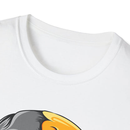 Awesome Melting Emoji Skull T-Shirt | Edgy Duality Design Tee | Unique Statement Wear for All