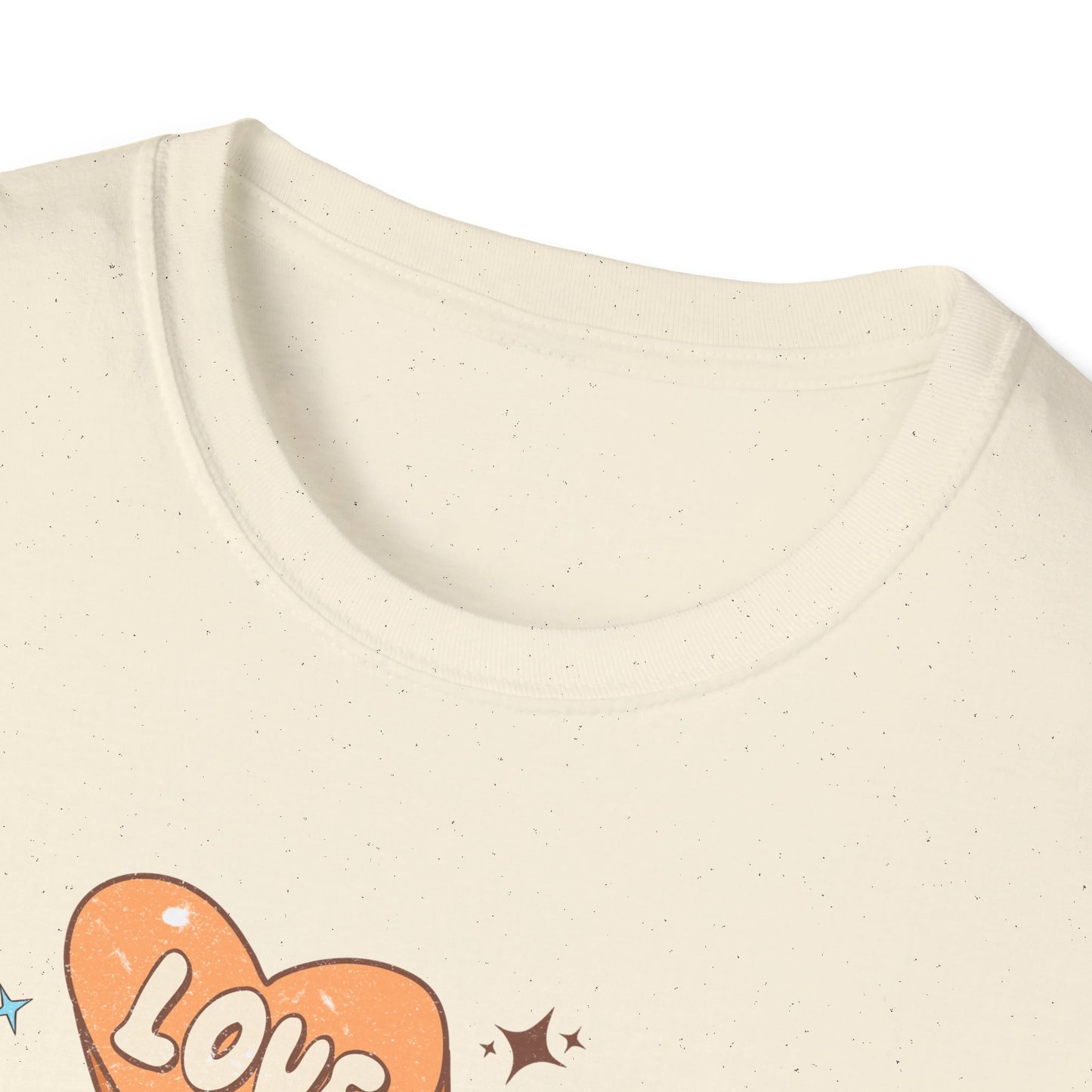 Adorable Retro Conversation Hearts T-Shirt - Sweet Valentine's Day Love & Kisses Graphic Tee - Charming Gift for Her