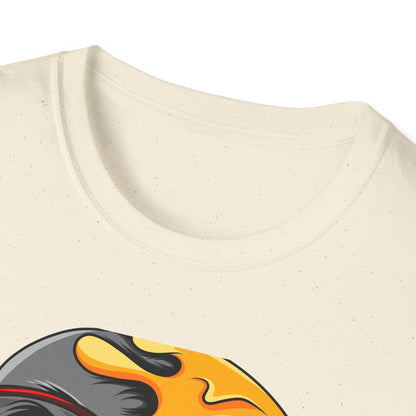 Clever Duality T-Shirt: Smart Skull & Emoji Bookworm Reader Tee for Unique Minds. Striking Graphic Top Gift.