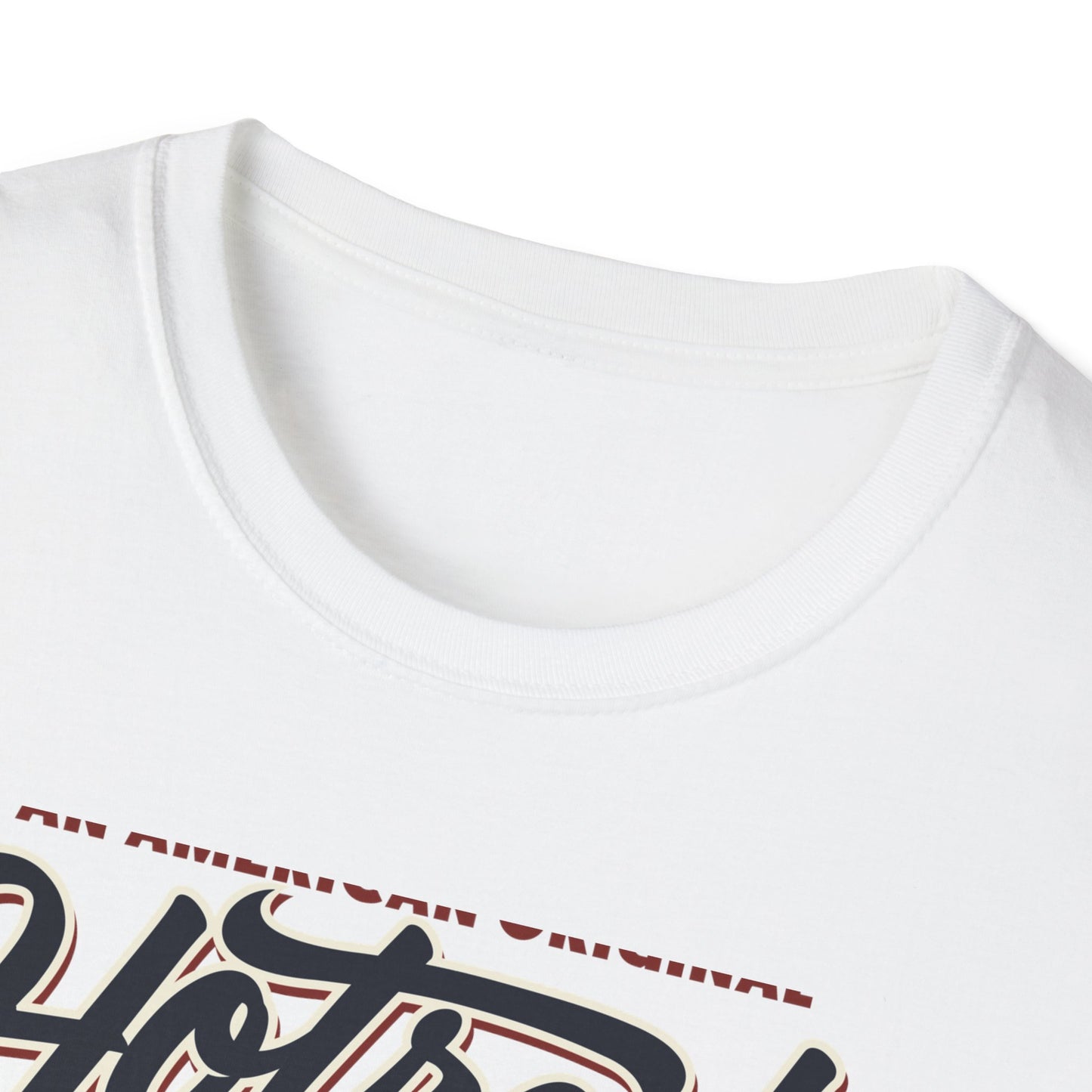 An American Original Hot Rod T-Shirt | Vintage Custom Car Enthusiast Tee with Genuine Quality Parts & Dirty Garage Style