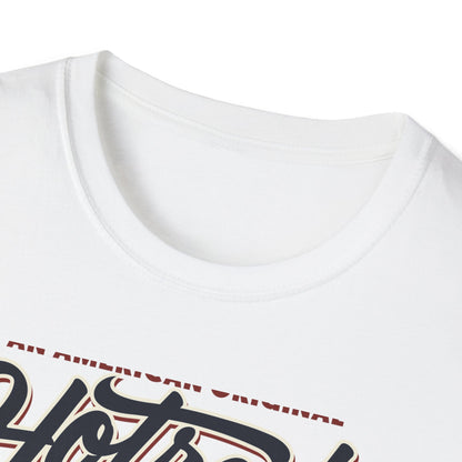 An American Original Hot Rod T-Shirt | Vintage Custom Car Enthusiast Tee with Genuine Quality Parts & Dirty Garage Style