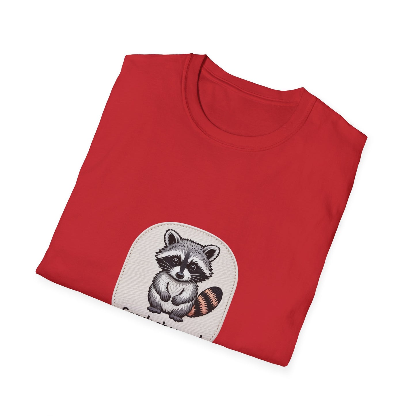Cute Snack Obsessed Raccoon T-Shirt | Adorable Animal Lover Funny Tee | Must-Have Graphic Gift for Foodies