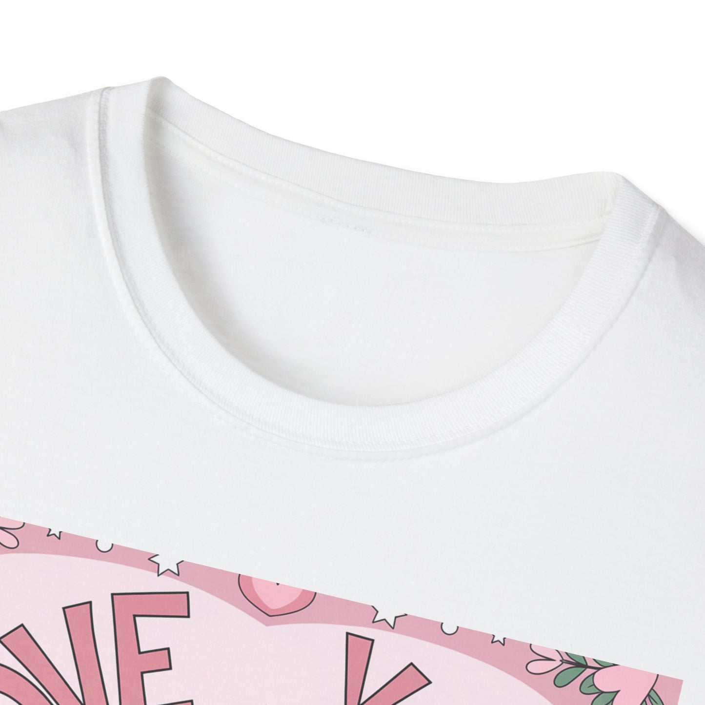 Charming "Love You Forever" Floral T-Shirt - Romantic Daisy & Rose Bouquet Tee for Sweet Hearts & Special Gifts