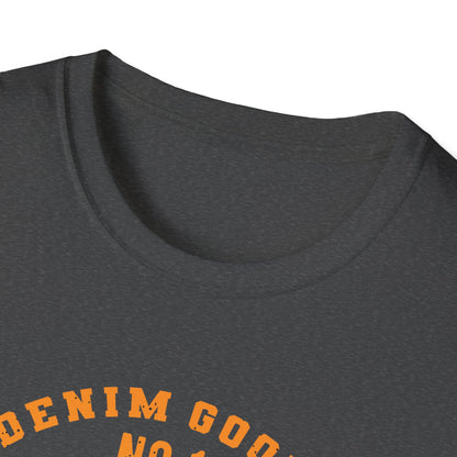 Authentic Vintage Denim Goods No.1 Original T-Shirt - Premium USA Quality Tee Since 1979
