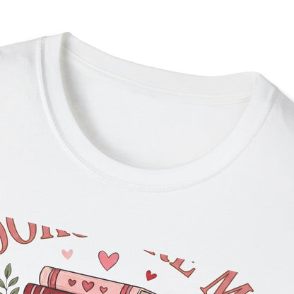 Charming Books Are My Love Language T-Shirt | Cozy Reader & Librarian Gift | Aesthetic Book Lover Tee