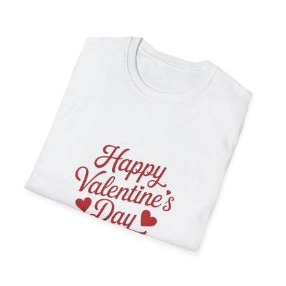 Charming Happy Valentine's Day T-Shirt | Sweet Hearts Romantic Love Tee Gift for Couples
