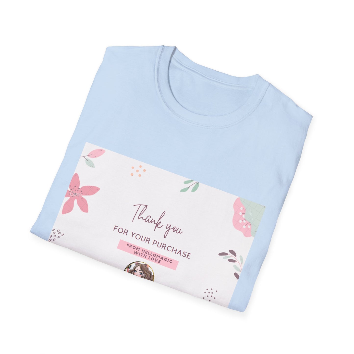 Enchanting Anime Girl T-Shirt - Kawaii Magical Artist Cat Ear Tee for Women & Teens | Sparkle & Dreamy Aesthetic Fashion Gift