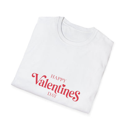 Sweet "Happy Valentines Day" T-Shirt | Charming Heart Love Tee | Perfect Romantic Gift for Him & Her | Celebrate Love
