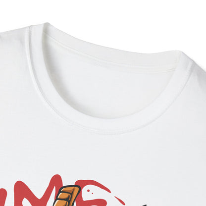 Bold Time Bomb Shark Missile T-Shirt | Edgy Tattoo Style Graphic Tee | Unleash Your Unique Statement