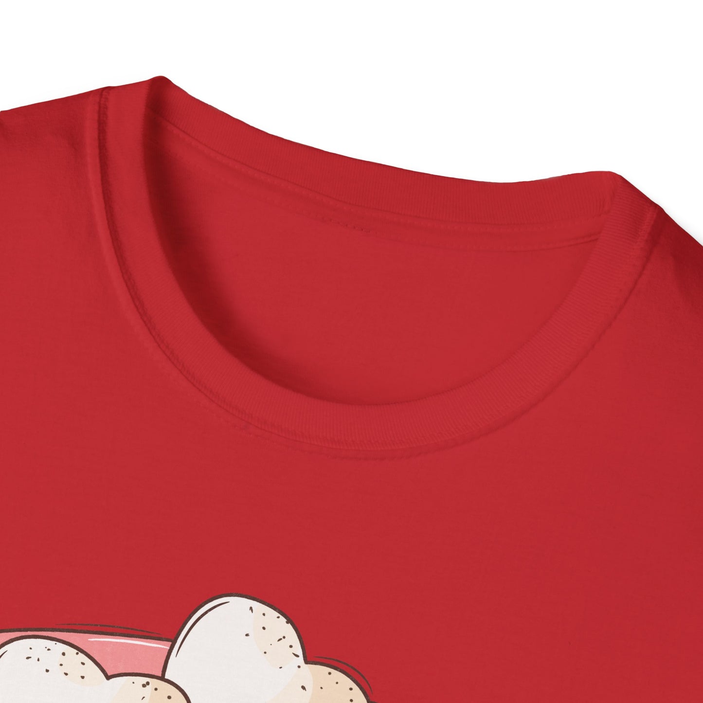 Sweet "All You Need Is Love" T-Shirt | Retro Hot Chocolate Mug with Heart Marshmallows | Adorable Valentine's Day & Cozy Love Tee