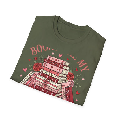 Charming Books Are My Love Language T-Shirt | Cozy Reader & Librarian Gift | Aesthetic Book Lover Tee