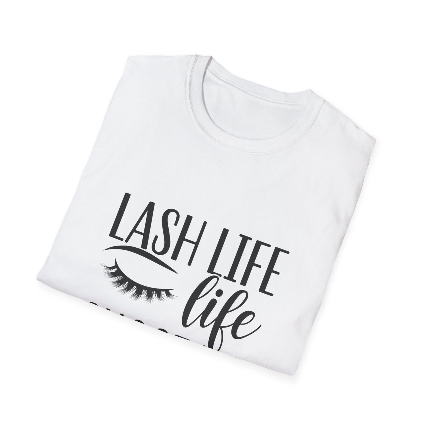Lash Life Chose Me T-Shirt | Chic Eyelash Artist & Tech Tee | Empowering Beauty Lover Gift | Trendy Salon Wear