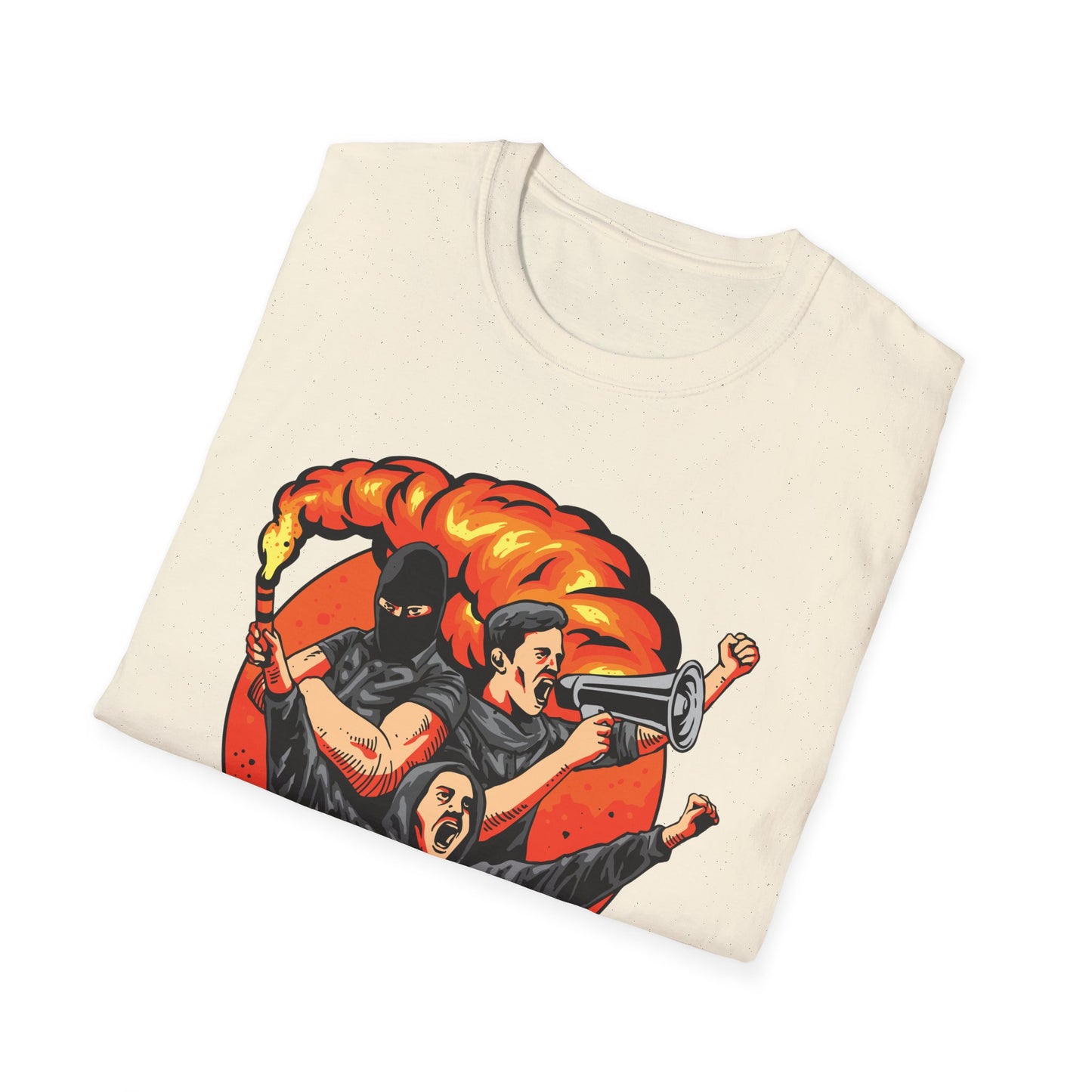 Bold Uprising Protest T-Shirt | Revolutionary Activism Tee | Ignite Change & Raise Your Voice | Freedom Fighter Apparel