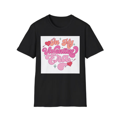Adorable "In My Valentine Era" T-Shirt | Retro Groovy Love Heart Tee for Women & Girls | Trendy Valentine's Day Gift