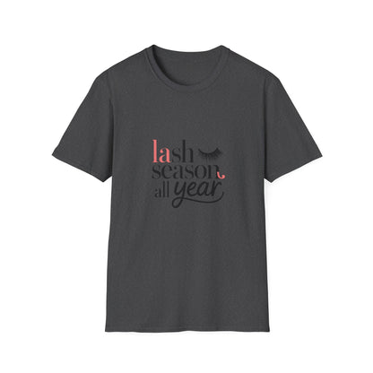 Chic 'La Lashes' Glam T-Shirt | Stunning Beauty & Makeup Artist Tee - Perfect for Lash Lovers!