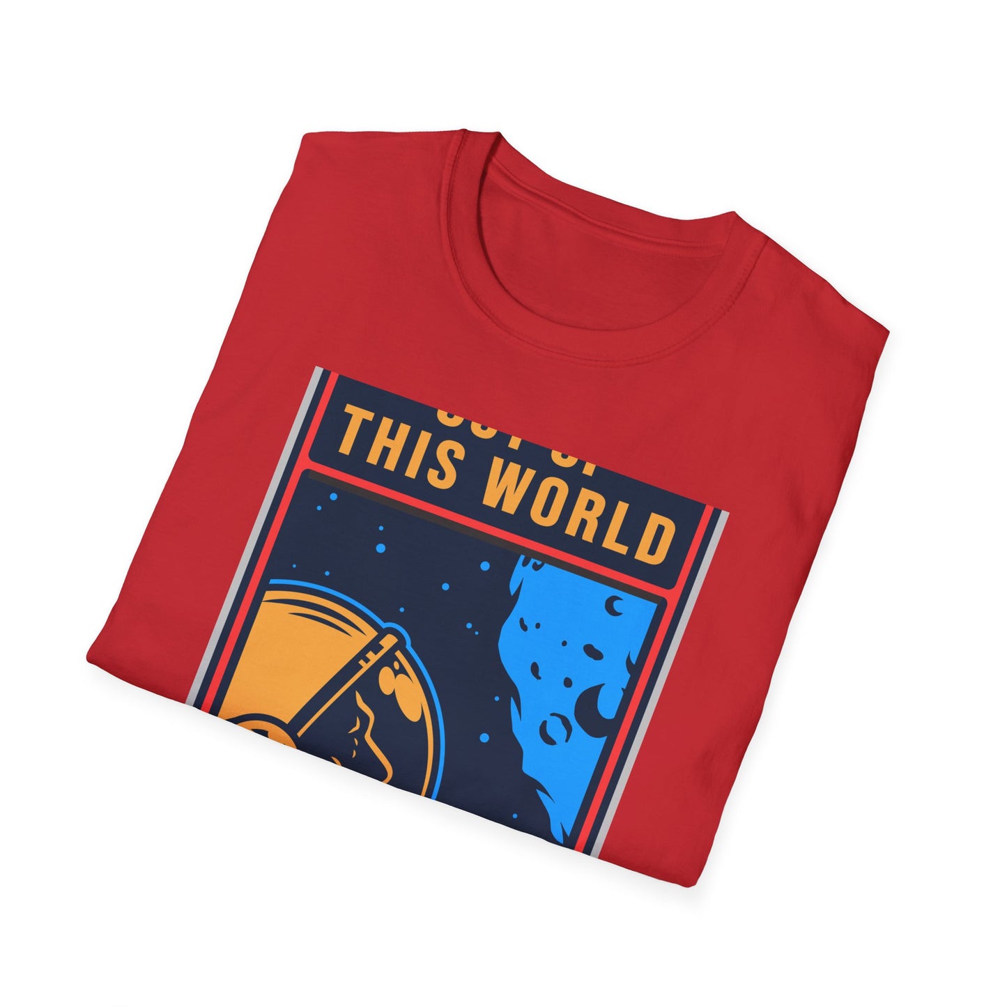 Epic "Out of This World" Astronaut T-Shirt | Retro Space Explorer Tee | Stellar Sci-Fi Adventure Gift