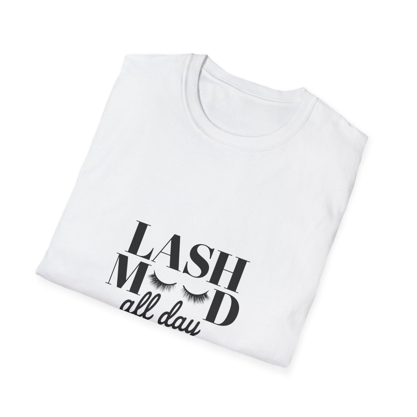 Chic Lash Addict T-Shirt - Trendy Eyelash Lover & Makeup Artist Tee | Glam Beauty Fashion Gift for Her
