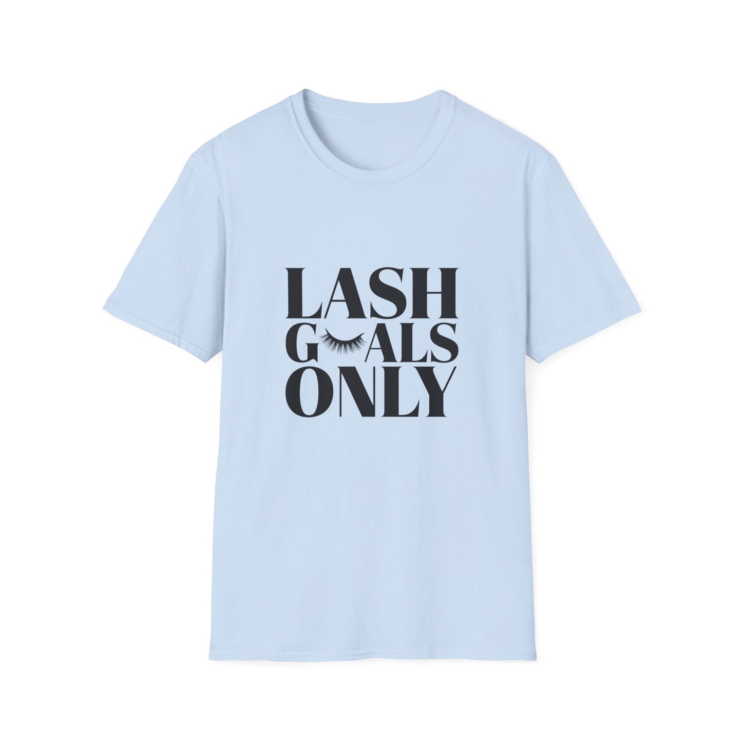 Stunning Lash Queen T-Shirt | Iridescent Eyelash Design Tee for Beauty Enthusiasts & Lash Techs