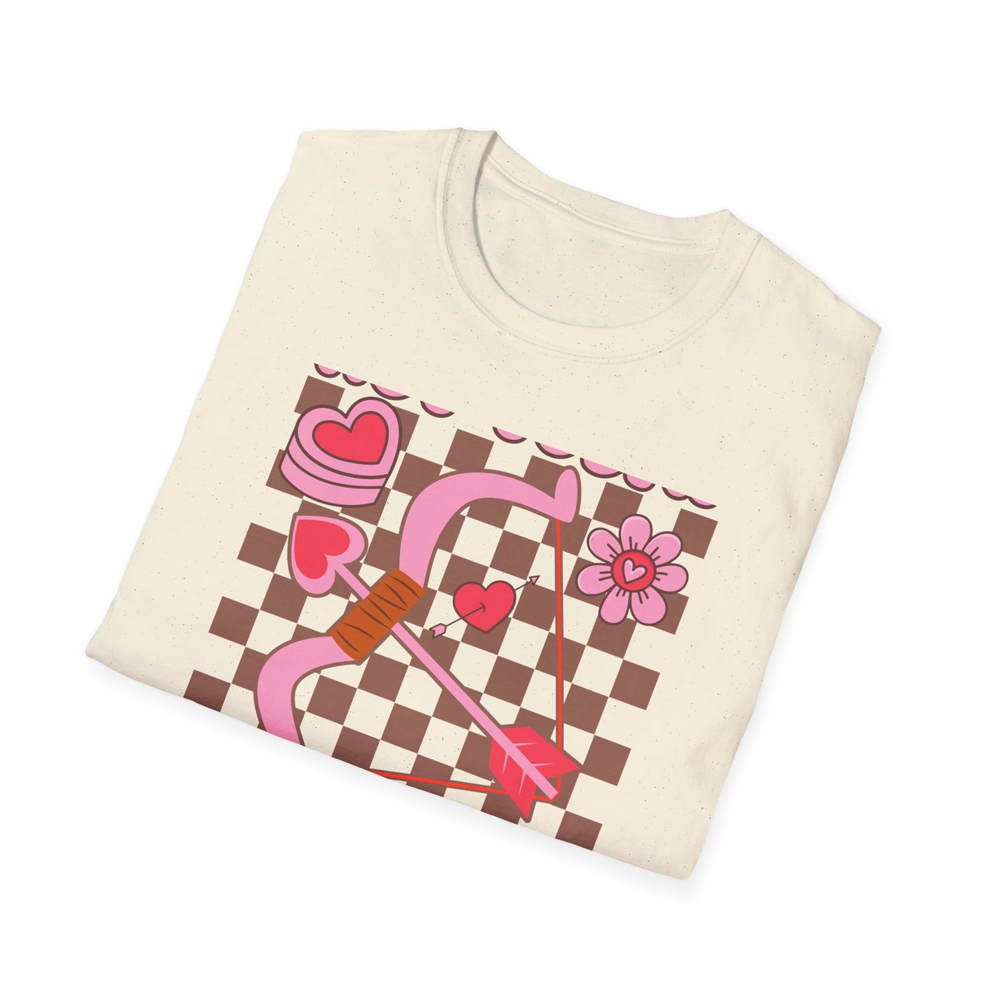 Sassy "Not Today Cupid" T-Shirt | Groovy Anti-Valentine's Day Heart Arrow Tee | Funny Retro Single Awareness Gift