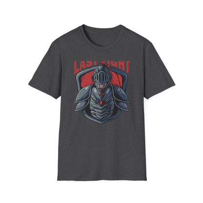 Epic Last Fight Undead Knight T-Shirt | Grim Medieval Warrior Battle Tee | Dark Fantasy Gaming Apparel