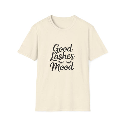 Good Lashes Mood T-Shirt - Fabulous Eyelash Beauty Tee for Makeup Lovers & Lash Artists | Chic Women's Comfy Top