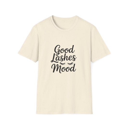 Good Lashes Mood T-Shirt - Fabulous Eyelash Beauty Tee for Makeup Lovers & Lash Artists | Chic Women's Comfy Top