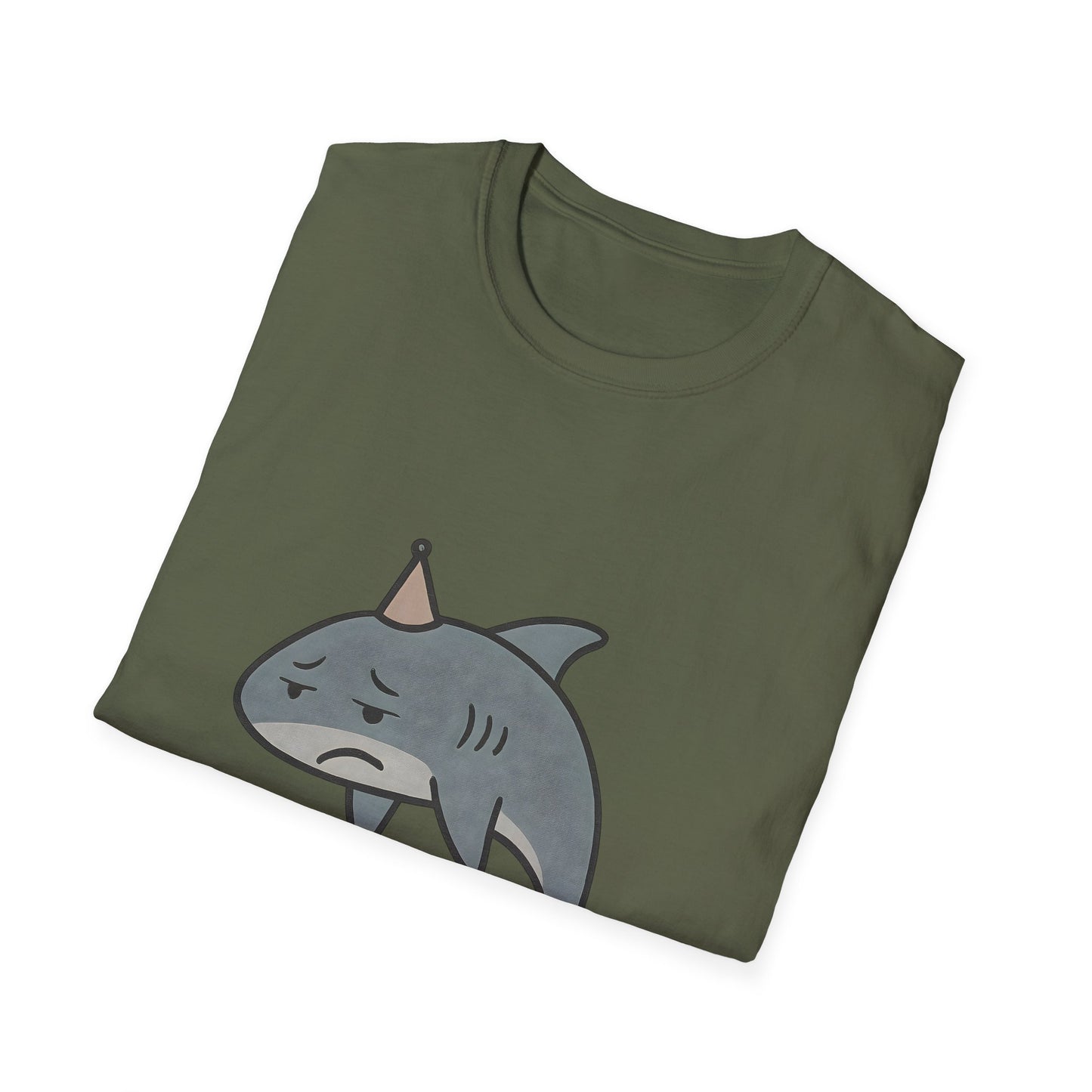 Too Much Shark Overwhelmed Meme T-Shirt