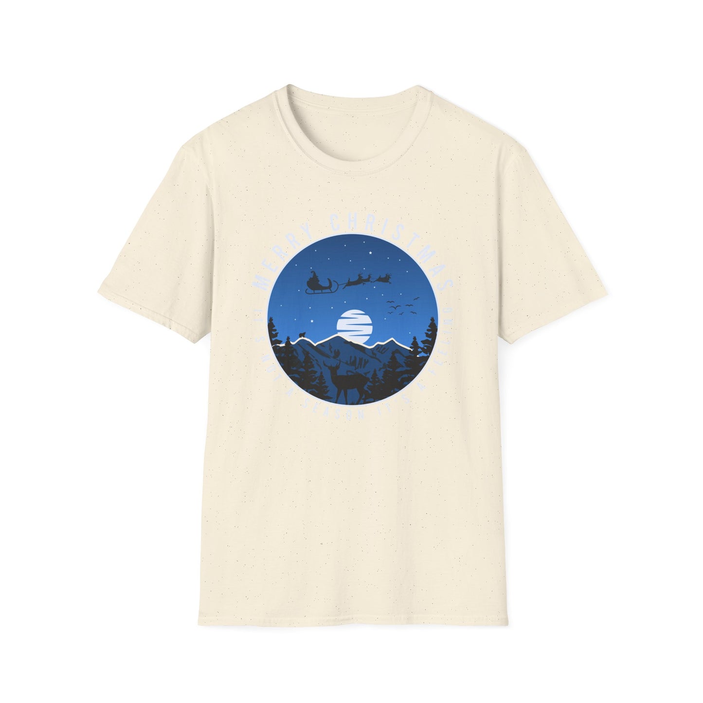 Magical Christmas Feeling T-Shirt | Santa, Reindeer & Winter Wonderland Tee | Festive Holiday Gift | Unique Nature Design