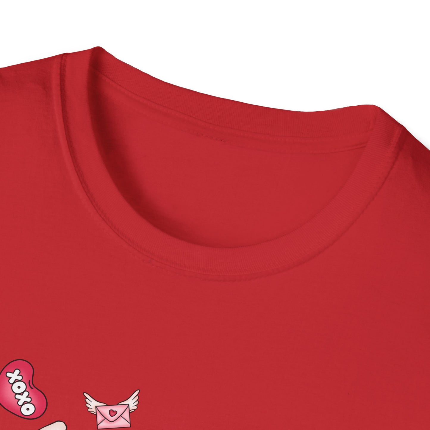 Charming Valentine's LOVE Gnome T-Shirt - Adorable Heart & Rose Tee for Her, Perfect Romantic Gift Idea