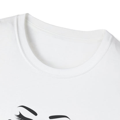 Glamorous 'My Lashes Are Feeling Long Today' T-Shirt | Empowering Beauty Lover Tee for Women | Chic & Witty Quote Top
