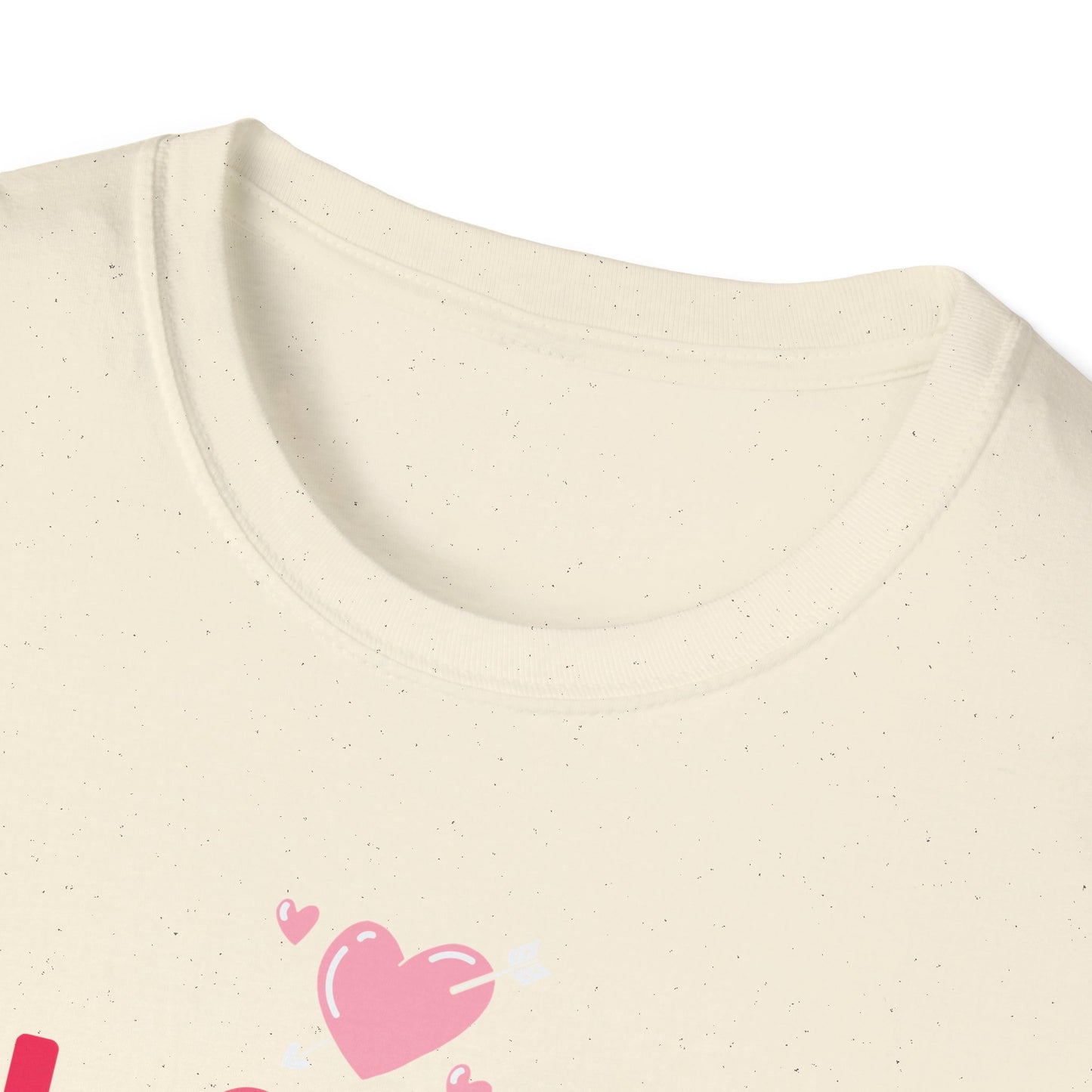 Adorable Valentine's Day T-Shirt: Love Kisses Be Mine | Romantic Cupid Heart Tee for Couples & Sweet Gifts