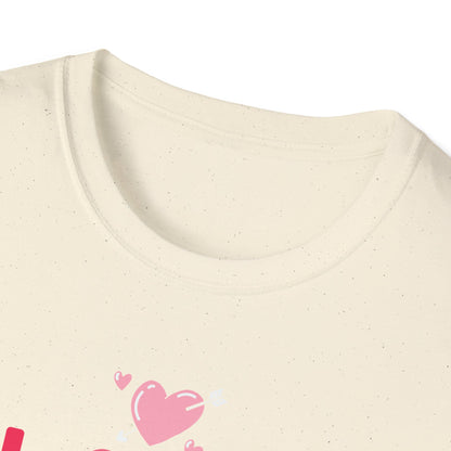 Adorable Valentine's Day T-Shirt: Love Kisses Be Mine | Romantic Cupid Heart Tee for Couples & Sweet Gifts