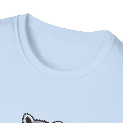 Charming Raccoon T-Shirt | Adorable Trash Panda Tee | Unique Wildlife Lover Graphic Top | Perfect Animal Gift Idea