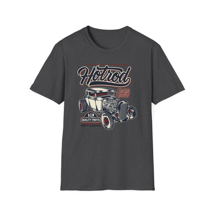 An American Original Hot Rod T-Shirt | Vintage Custom Car Enthusiast Tee with Genuine Quality Parts & Dirty Garage Style