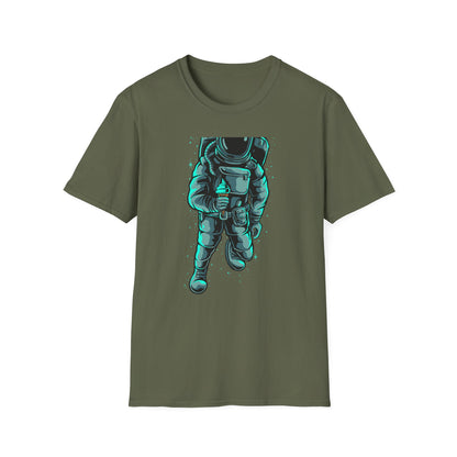 Epic Astronaut Ice Cream T-Shirt - Cool Galactic Space Explorer Tee for Sci-Fi Fans & Sweet Treat Lovers