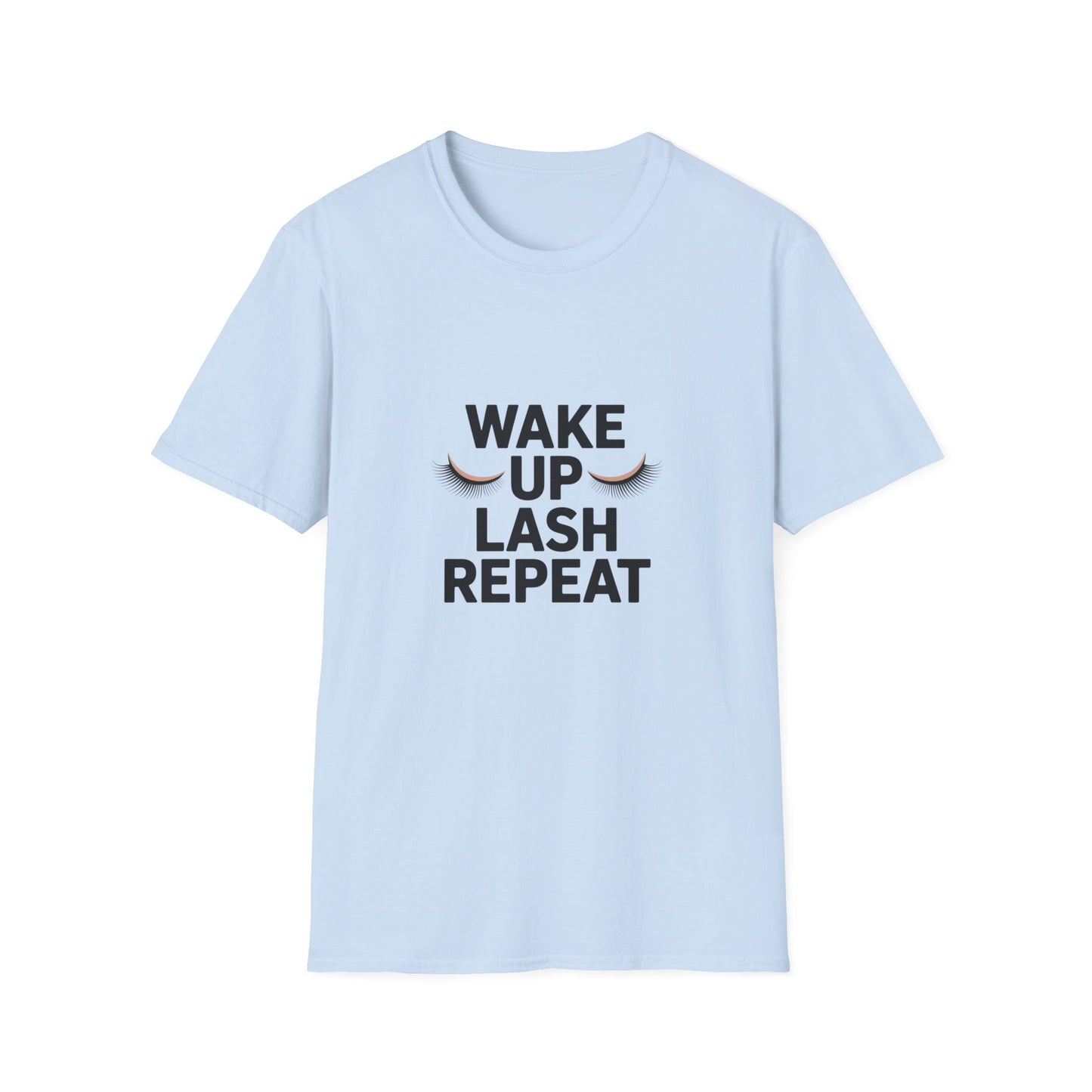 Wake Me Up For Beauty T-Shirt | Dreamy Lashes Graphic Tee | Chic Self-Care Fashion for Her