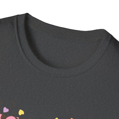 Adorable Sweet Heart T-Shirt | Retro Pastel Hearts Valentine's Day Gift for Her