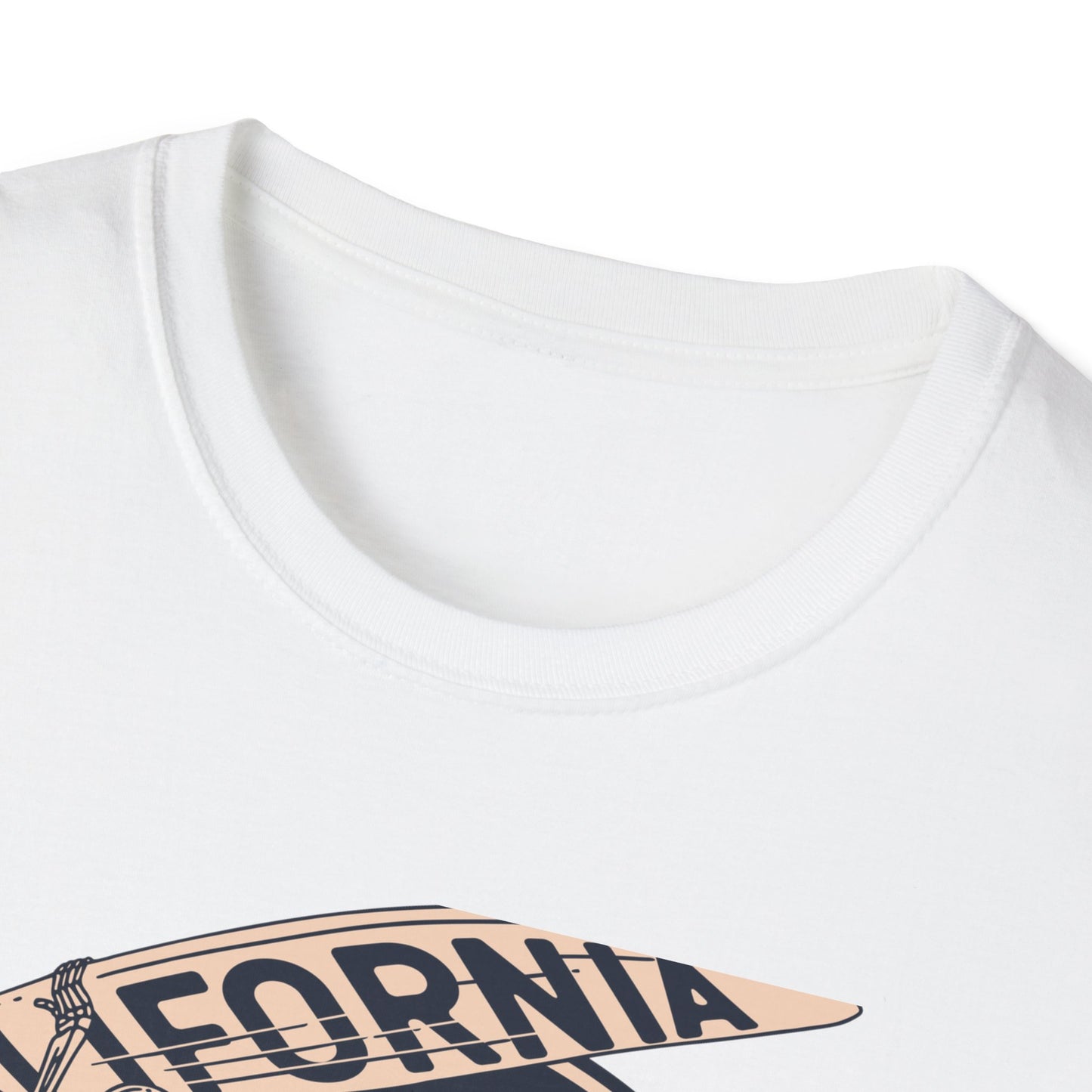 Epic California Big Wave Surfing Club T-Shirt - Vintage Skeleton Surfer Tee for Beach Lovers & Retro Style Fans