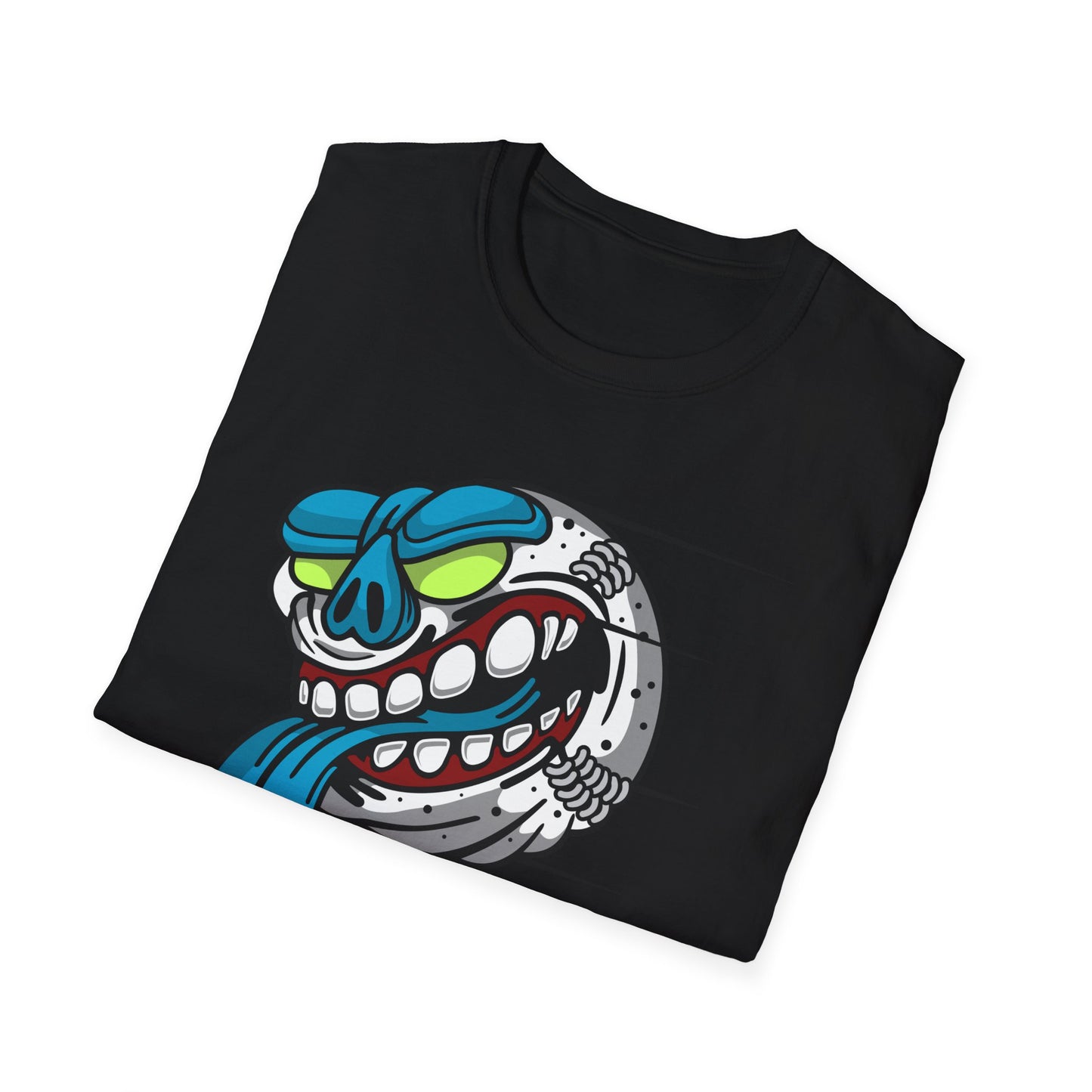 Epic Wild Face T-Shirt - Speedy Cartoon Monster Tongue Tee for Edgy Streetwear & Unique Style