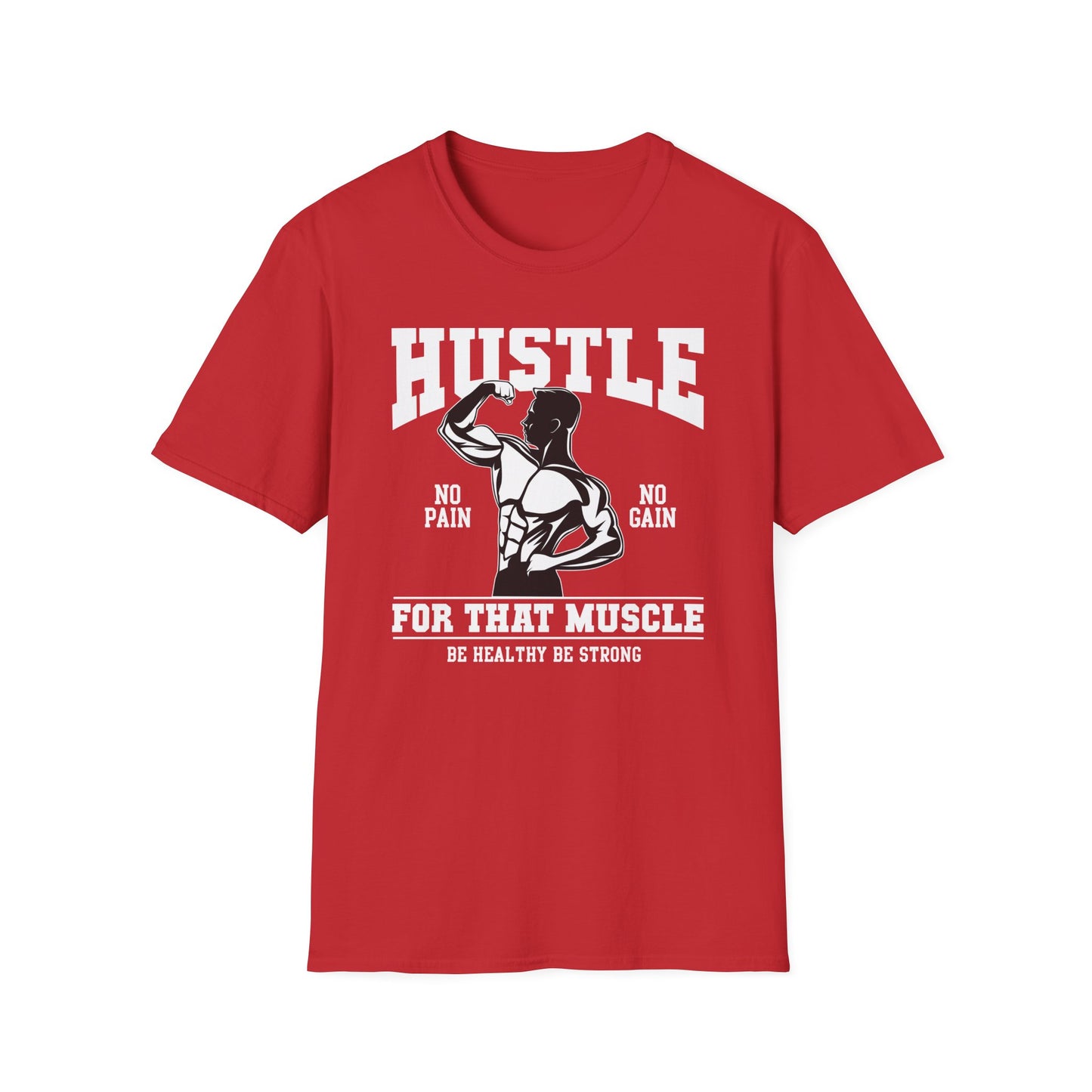 Ultimate No Pain No Gain Bodybuilding T-Shirt | Epic Gym Workout Fitness Muscle Motivator Tee for Dedicated Lifters & Athletes