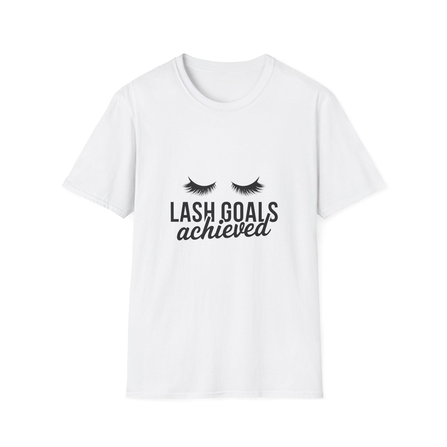 Mysterious Glam Eyelashes T-Shirt | Chic Beauty Fashion Tee | Unique Gift for Her | Stunning Dark Design