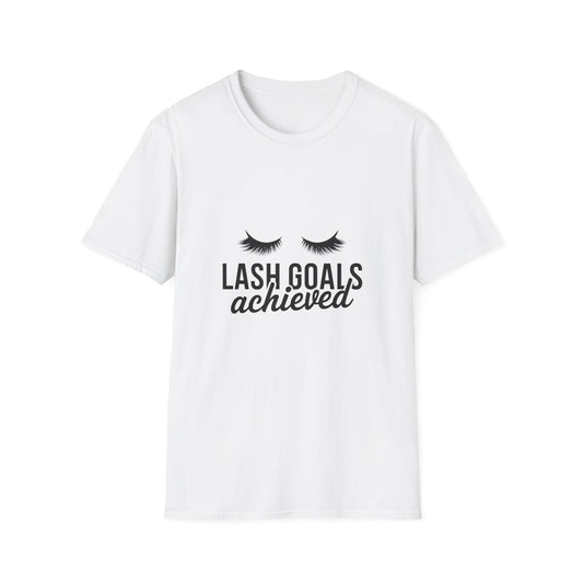 Mysterious Glam Eyelashes T-Shirt | Chic Beauty Fashion Tee | Unique Gift for Her | Stunning Dark Design