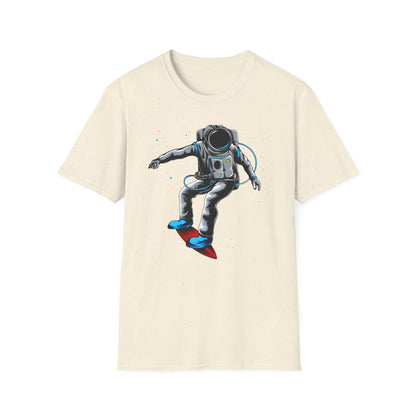 Epic Astronaut Space Surfer T-Shirt | Unique Cosmic Adventure Tee for Sci-Fi Fans & Explorers