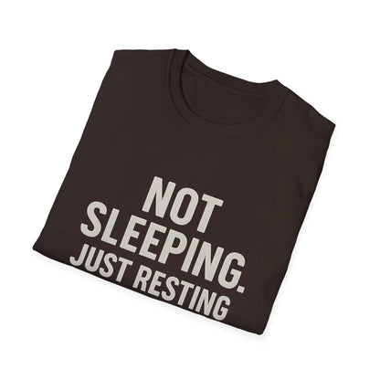 Just Resting My Eyes Dad Humor Graphic Tee
