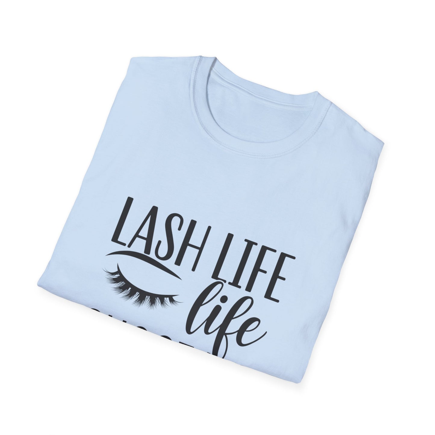 Lash Life Chose Me T-Shirt | Chic Eyelash Artist & Tech Tee | Empowering Beauty Lover Gift | Trendy Salon Wear
